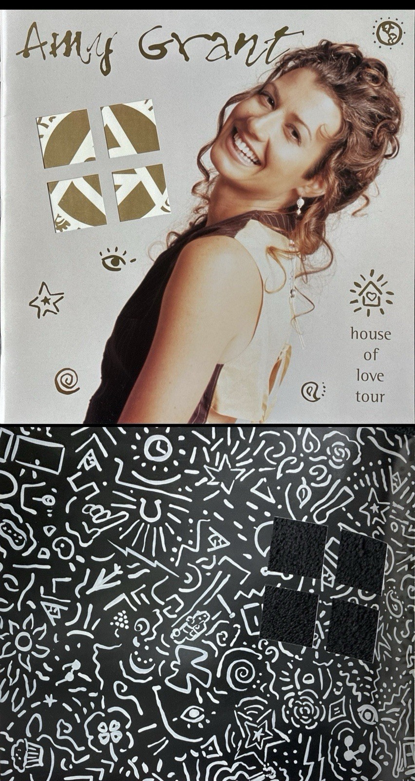 Official Vintage Amy Grant House of Love HOL Tour Book 1994-95. Official Vintage Amy Grant House of Love HOL Tour Book 1994-95.
