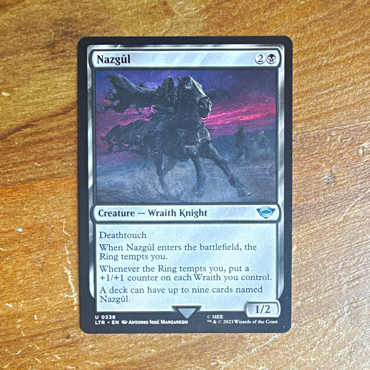 Wizards of the Coast MTG Nazgul LTR 0338 Uncommon EN 2023 Regular Wizards of the Coast MTG Nazgul LTR 0338 Uncommon EN 2023 Regular