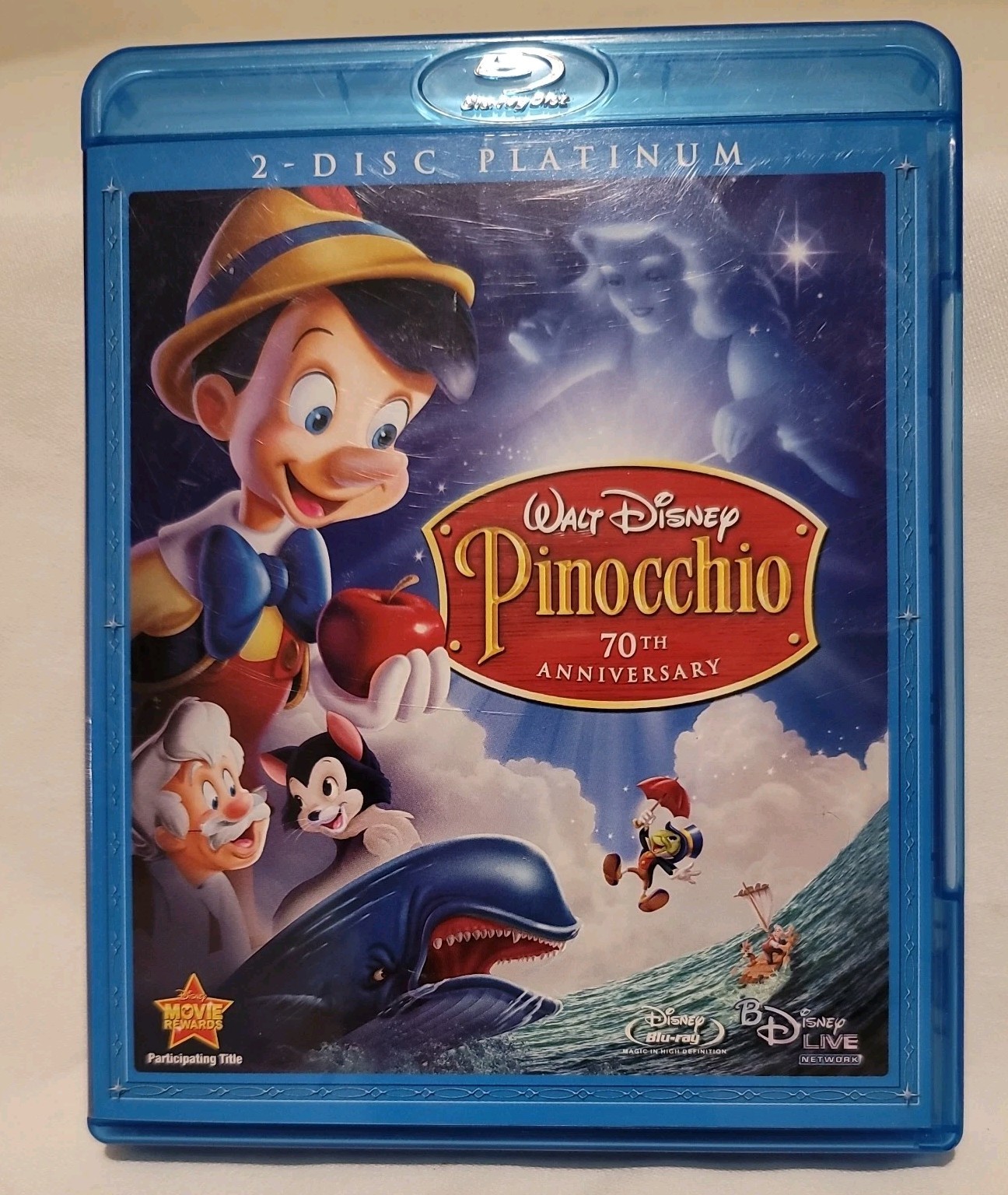 Pinocchio Two-Disc 70th Anniversary Platinum Edition Blu-Ray Pinocchio Two-Disc 70th Anniversary Platinum Edition Blu-Ray