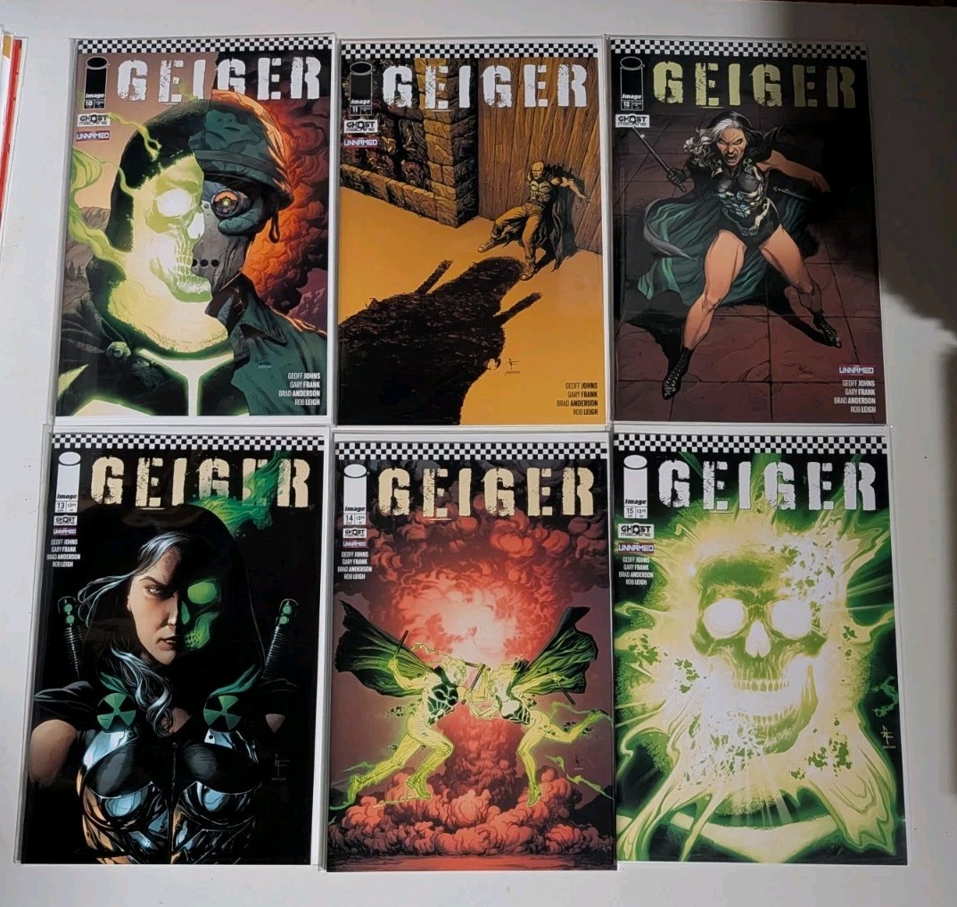 🔑GEIGER (2025) #10 11 12 13 14 15 NM-/VF+ COMPLETE ARC SET IMAGE COMICS