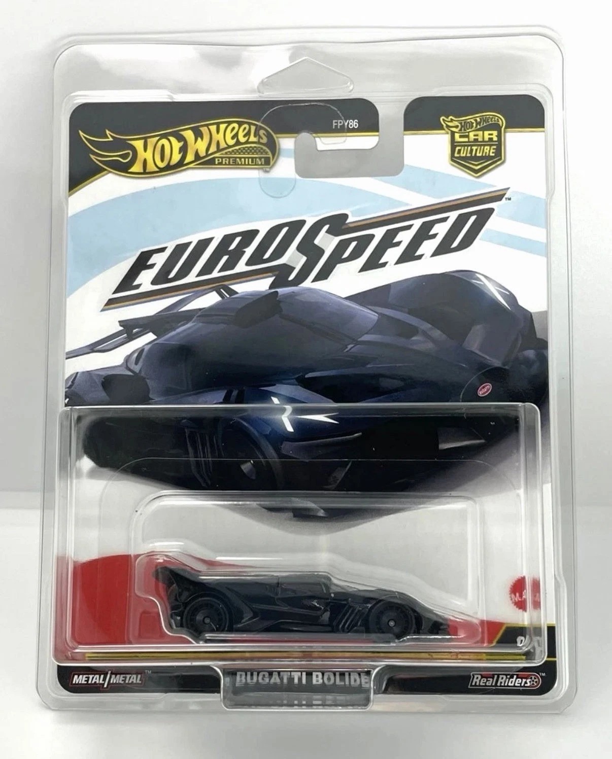 Hot wheels premium chase 0/5 Bugatti Bolide in hard clamshell FREE Protector Hot wheels premium chase 0/5 Bugatti Bolide in hard clamshell FREE Protector