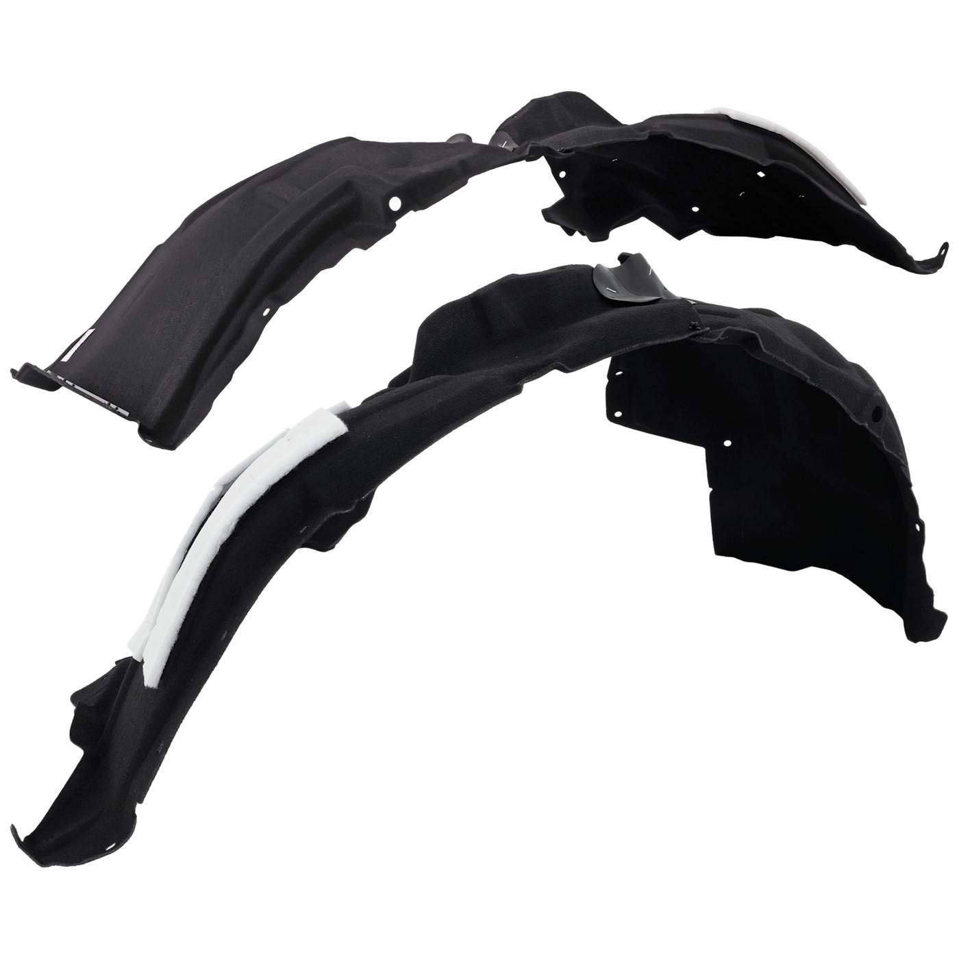 Set of 2 Fender Liners Front Driver & Passenger Side for Subaru Solterra Pair