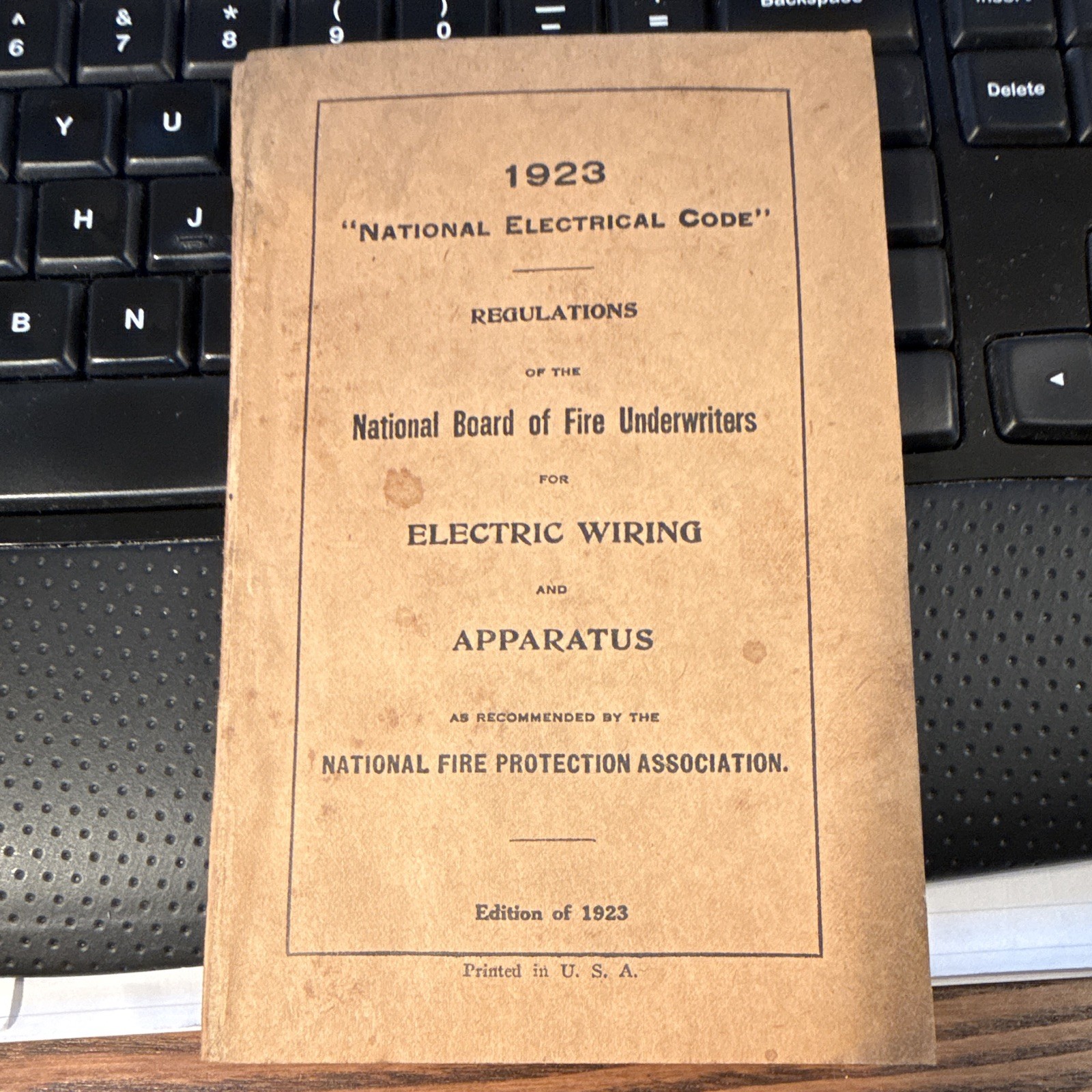 1923 National Electrical Code