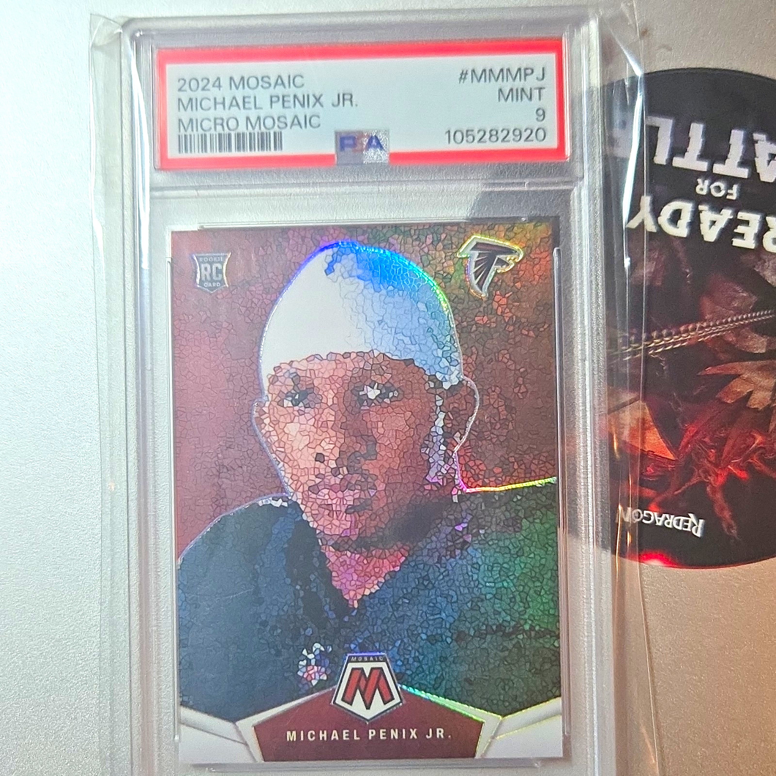 Panini Mosaic 2024 Micro Mosaic Michael Penix Jr. Atlanta Falcons #MM-MPJ RC Panini Mosaic 2024 Micro Mosaic Michael Penix Jr. Atlanta Falcons #MM-MPJ RC