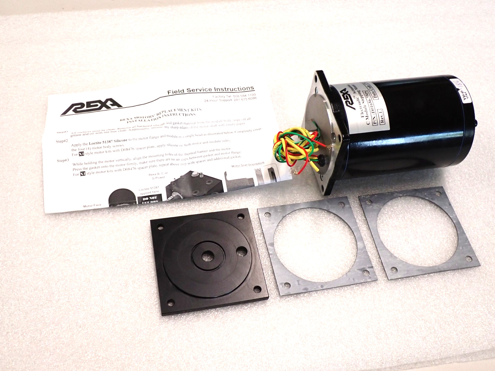 REXA Electraulic Actuation C-Module Stepping Motor # D01656-750S NEW