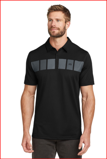 New TM1MU416 TravisMathew Cabana Chest Stripe Polo Black Golf XL New TM1MU416 TravisMathew Cabana Chest Stripe Polo Black Golf XL