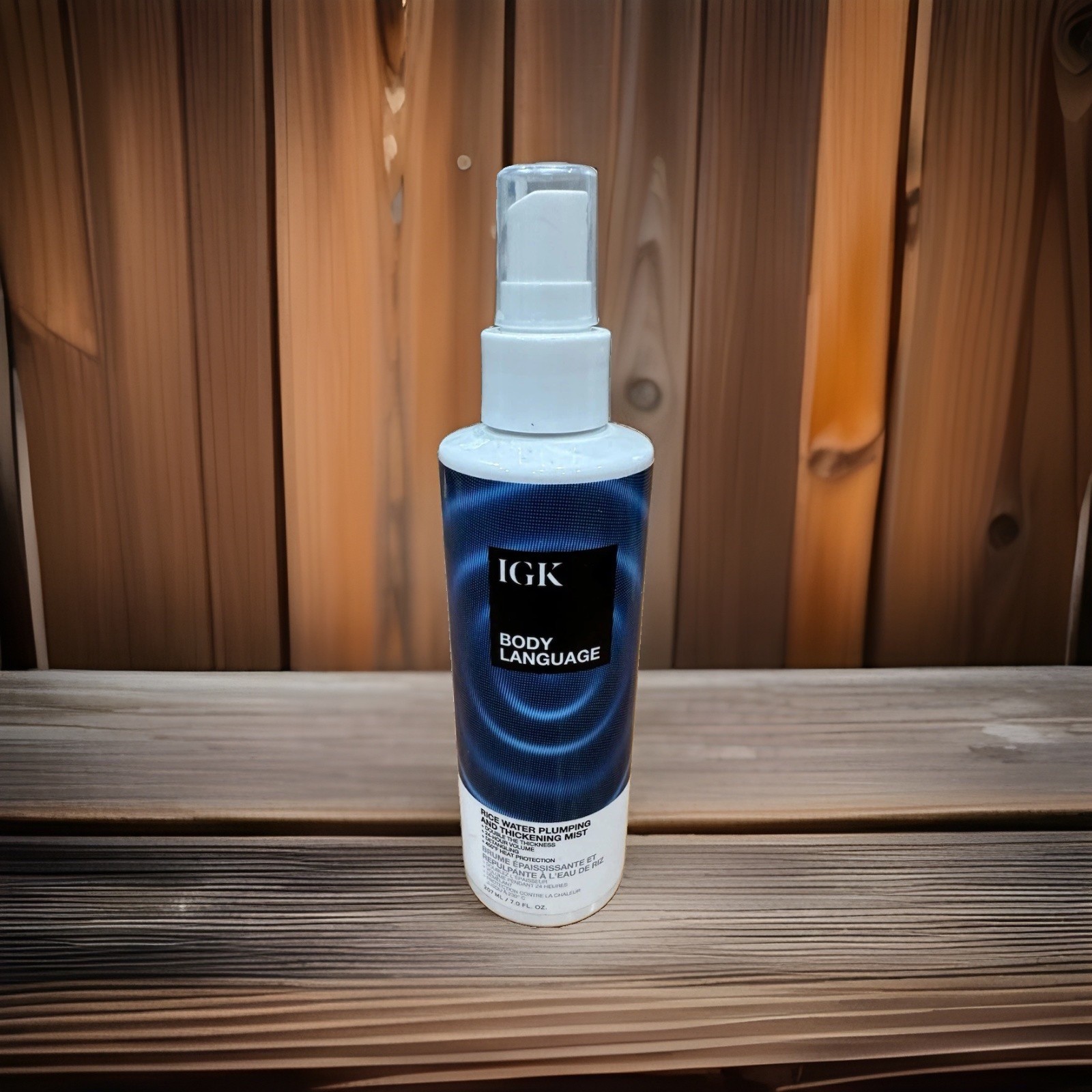 IGK Body Language Rice Water Plumping and Thickening Hair Mist Spray 7 oz New IGK Body Language Rice Water Plumping and Thickening Hair Mist Spray 7 oz New
