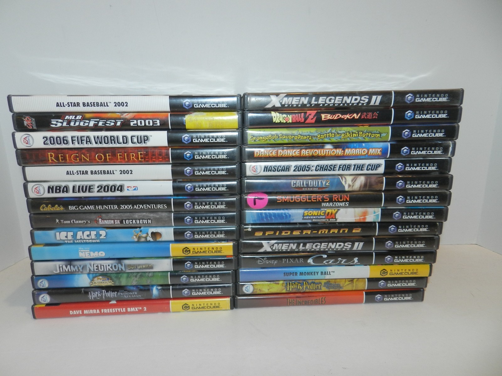 EMPTY Lot of 29 OEM Nintendo Gamecube Cases NO GAMES Mario X-Men Harry Sonic EMPTY Lot of 29 OEM Nintendo Gamecube Cases NO GAMES Mario X-Men Harry Sonic