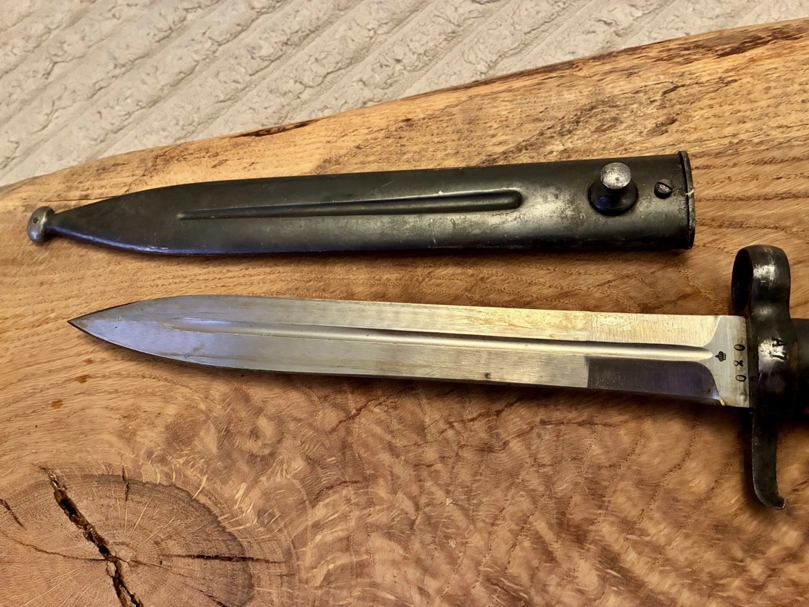 Swedish M1896 Mauser Bayonet EJ AB Eskilstuna 