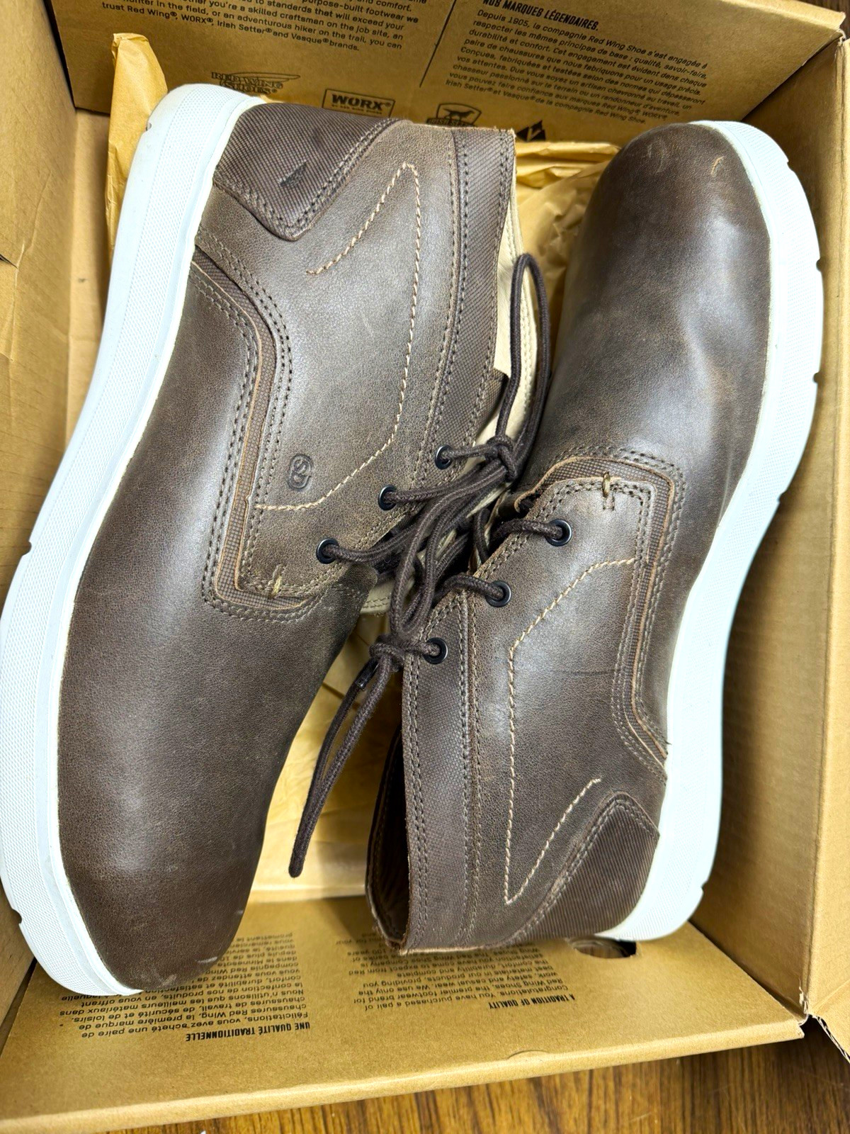 Red Wing Shoes Work Chukka 3208 Static Dissipating SD Work Shoe Men’s 11 D Red Wing Shoes Work Chukka 3208 Static Dissipating SD Work Shoe Men’s 11 D