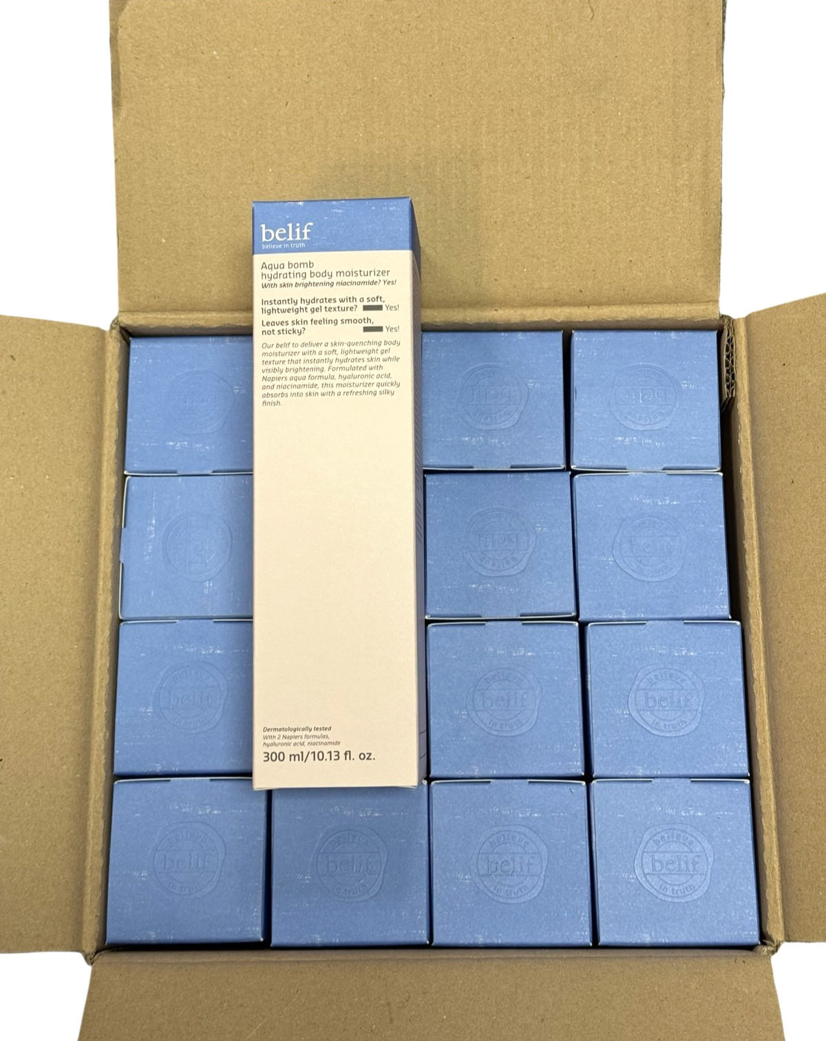 Belif Aqua Bomb Moisturizer w/ Hyaluronic Acid & Niacinamide 10.13 oz (16CREAMS)