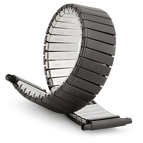 Speidel 18mm Twist-O-Flex Stainless Steel Stretch Metal Expansion Watchband Speidel 18mm Twist-O-Flex Stainless Steel Stretch Metal Expansion Watchband