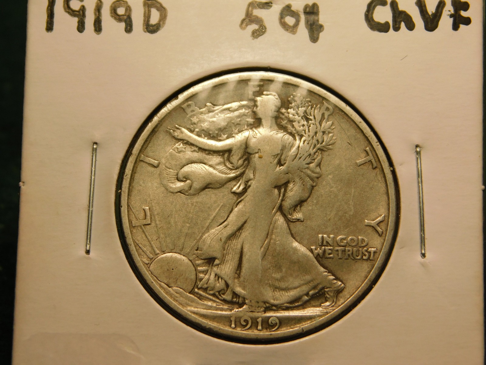 1919 D Walking Liberty Half Item # 11322 1919 D Walking Liberty Half Item # 11322