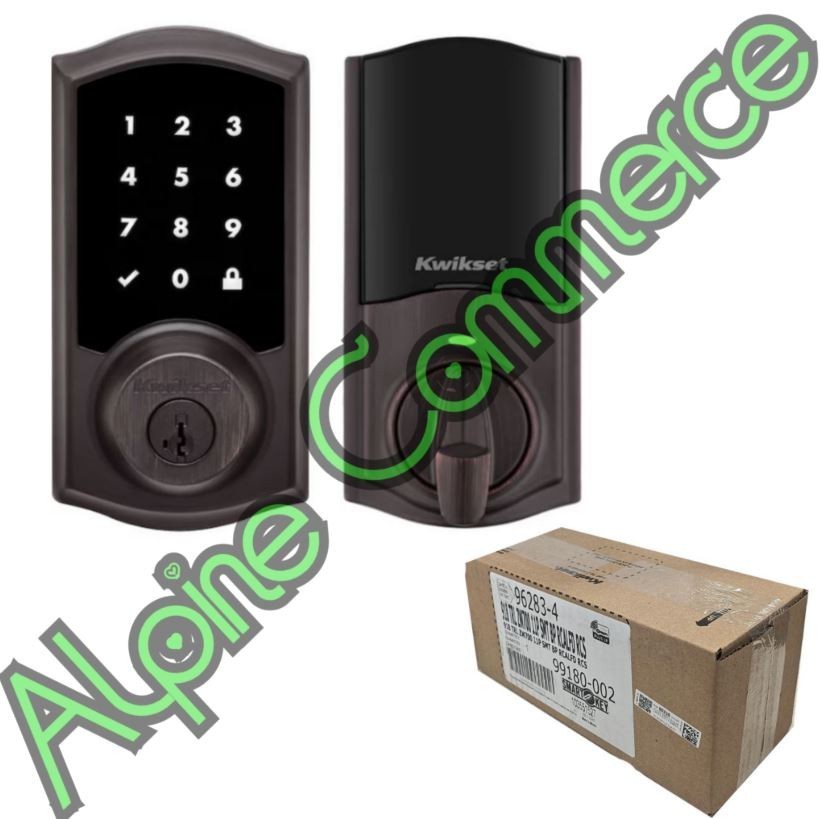 *1-Set* Kwikset Home Connect 918 SmartKey Lock Touch Screen Keyway 99180-002 *1-Set* Kwikset Home Connect 918 SmartKey Lock Touch Screen Keyway 99180-002