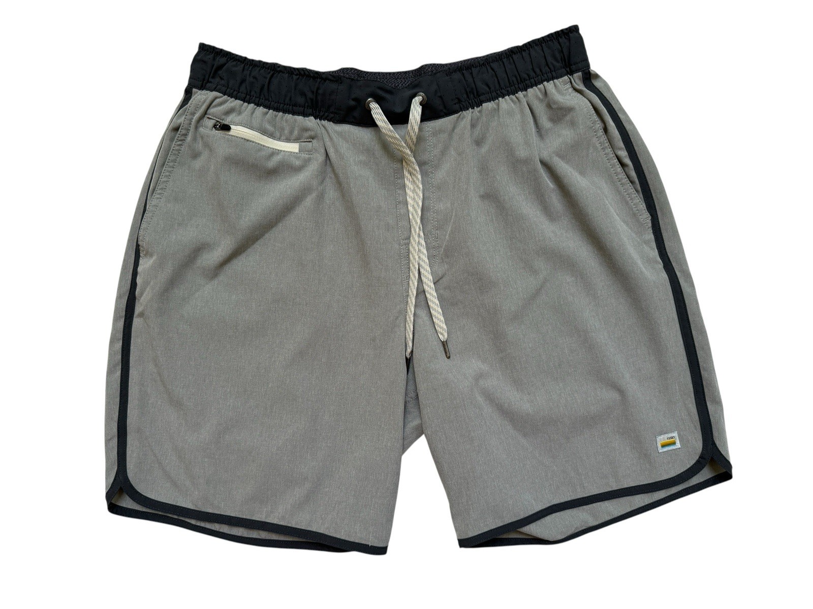 Vuori Shorts Mens Banks Shorts 7” Unlined Sz Large Gray Vuori Shorts Mens Banks Shorts 7” Unlined Sz Large Gray