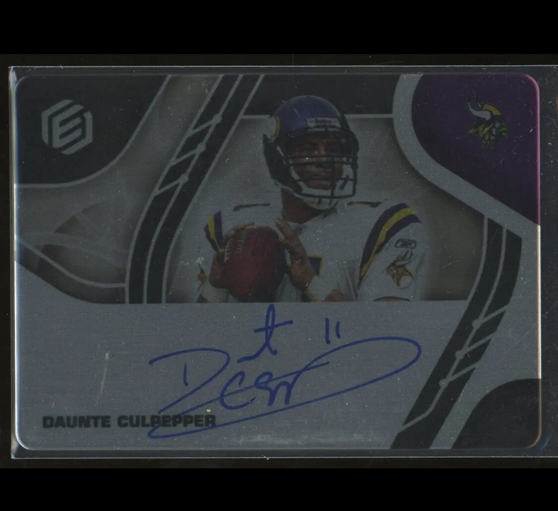 2021 Panini Elements Football Dante Culpepper Stainless Stars Auto /199 2021 Panini Elements Football Dante Culpepper Stainless Stars Auto /199