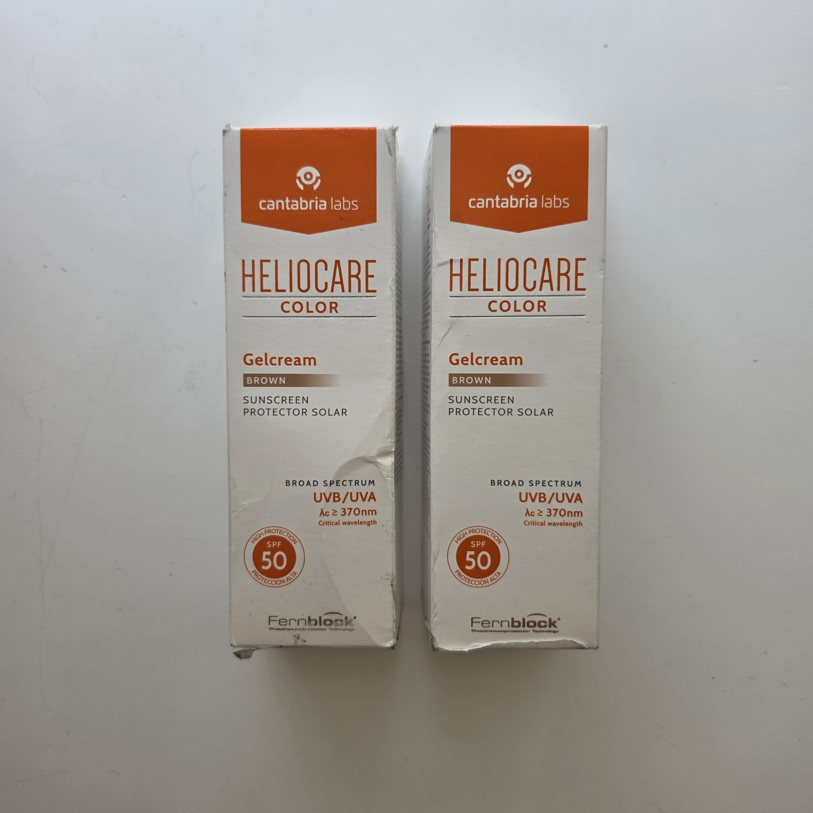 Cantabria - Heliocare - Color Gelcream Brown - Sunscreen SPF 50 - 50 ml - 2 Pack Cantabria - Heliocare - Color Gelcream Brown - Sunscreen SPF 50 - 50 ml - 2 Pack