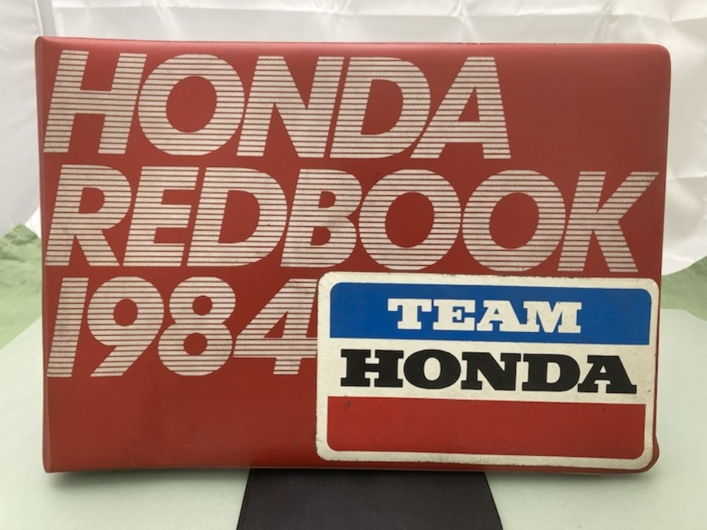 Honda Redbook Motorcycle & ATV Dealer Model Guide w/ Spec Sheets 1984 Genuine