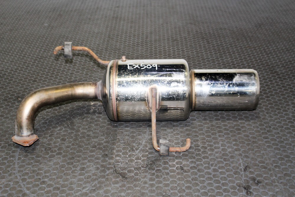 ONE PIECE JDM Genome Subaru Legacy BL5 BP5 B4 Sti twin exhaust muffler bh5 be5 ONE PIECE JDM Genome Subaru Legacy BL5 BP5 B4 Sti twin exhaust muffler bh5 be5