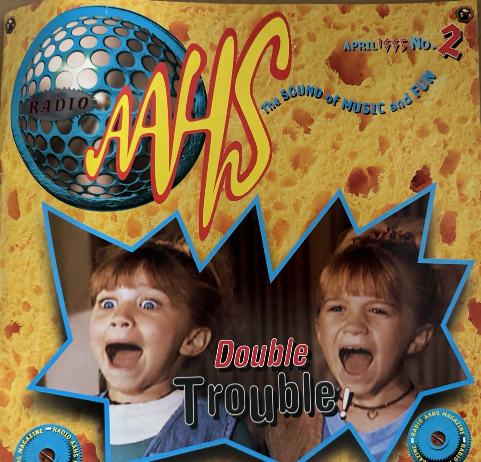 Rare 90s Mary-Kate And Ashley Aahs Magazine Cover Feature