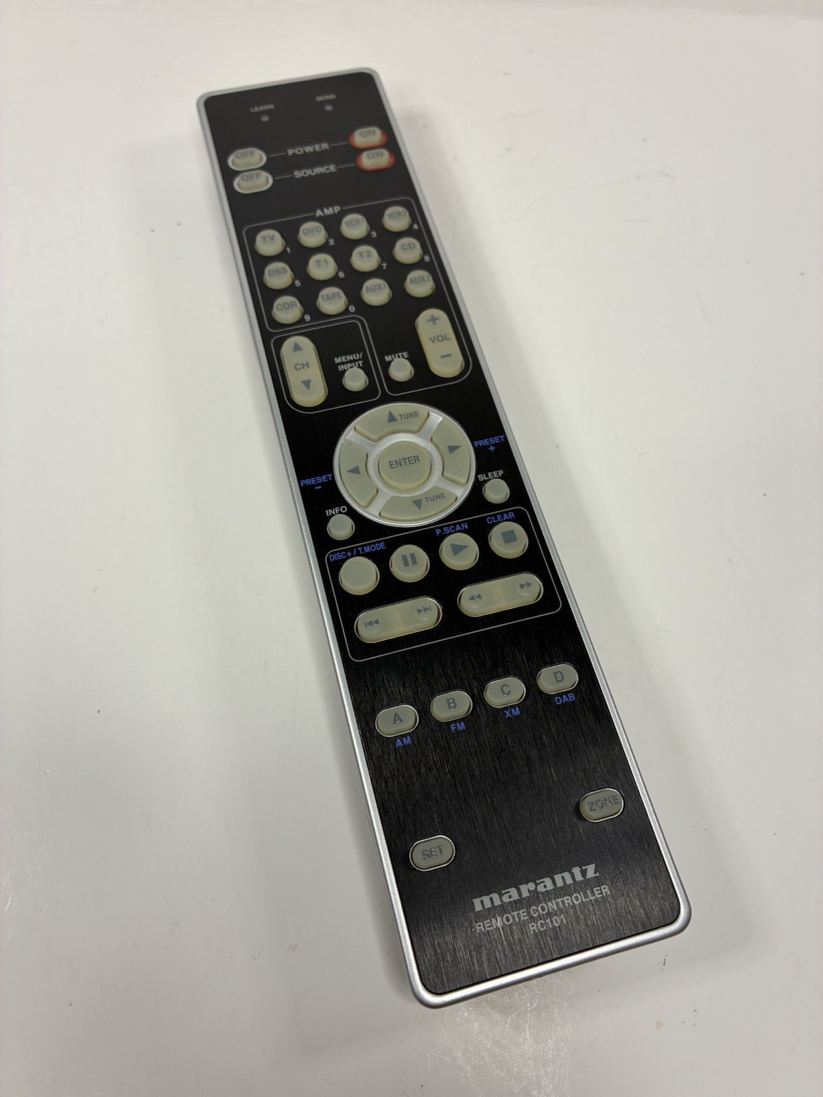 MARANTZ RC101 LEARNING REMOTE CONTROL FOR MAIN OR 2nd ZONE Genuine OEM