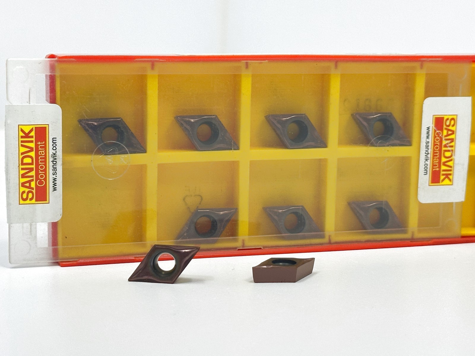 SANDVIK DCGT 3(2.5)1-UM DCGT11T304-UM New Carbide Inserts Grade 1125 9pcs