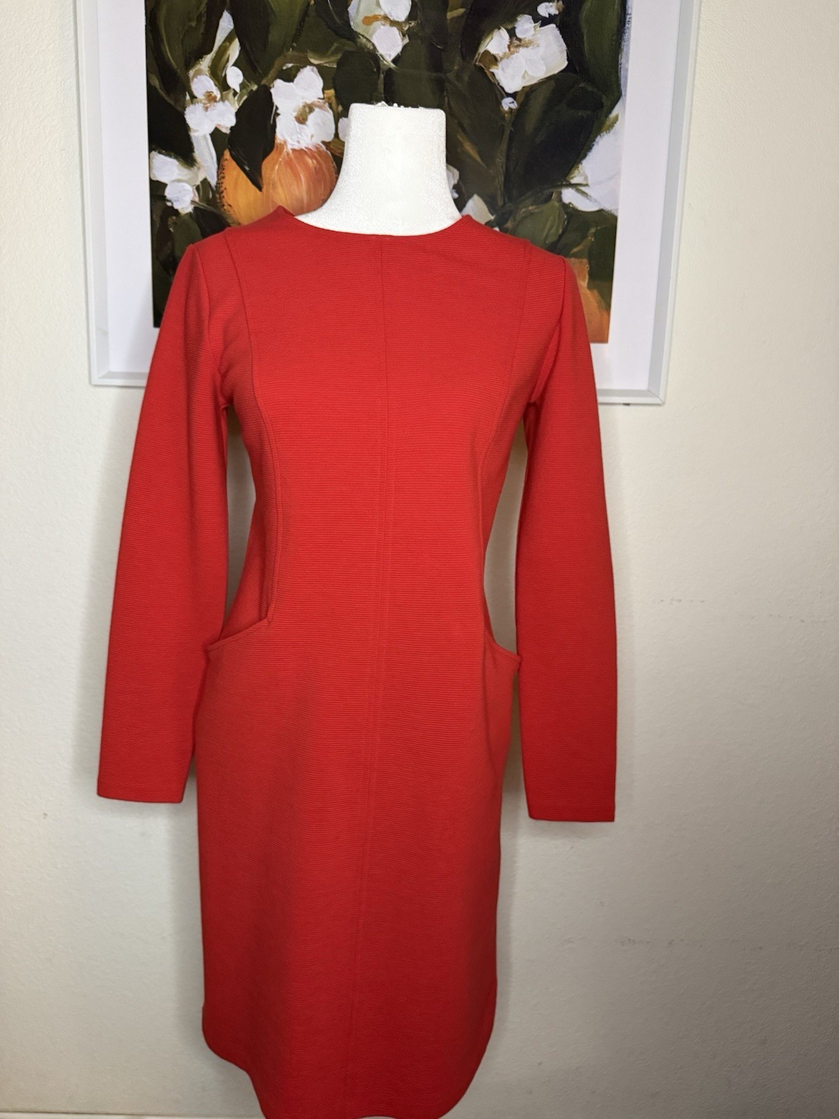 Boden Red Knit Dress Boden Red Knit Dress