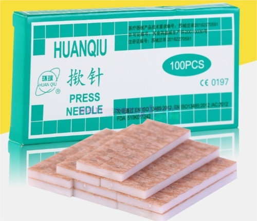 HuanQiu Acupuncture intradermal Tack Ear Press Needles 100 pcs/box