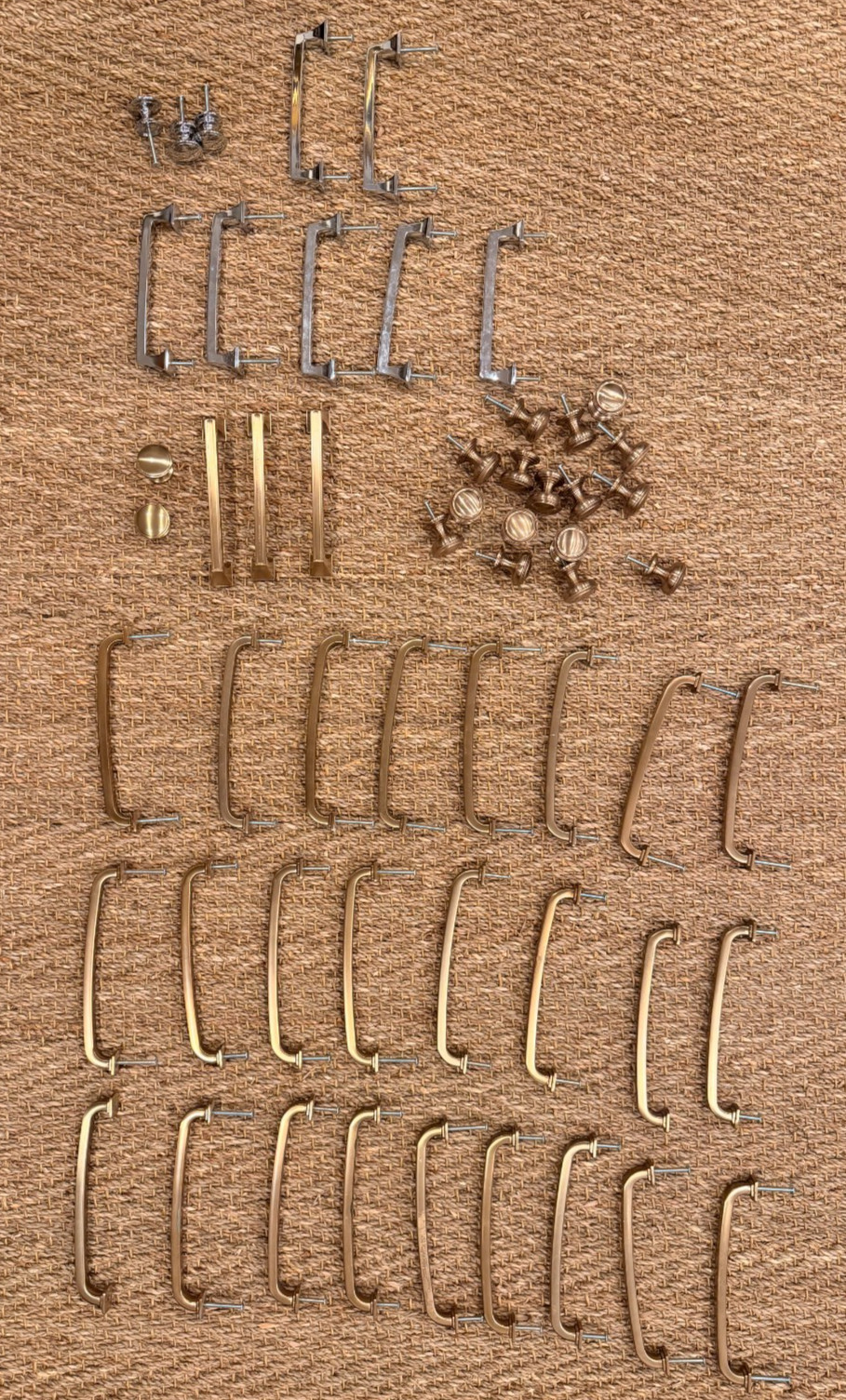 56 Pc Lot Cabinet Hardware | Pulls and Knobs | Amerock Surpass Mulholland 56 Pc Lot Cabinet Hardware | Pulls and Knobs | Amerock Surpass Mulholland