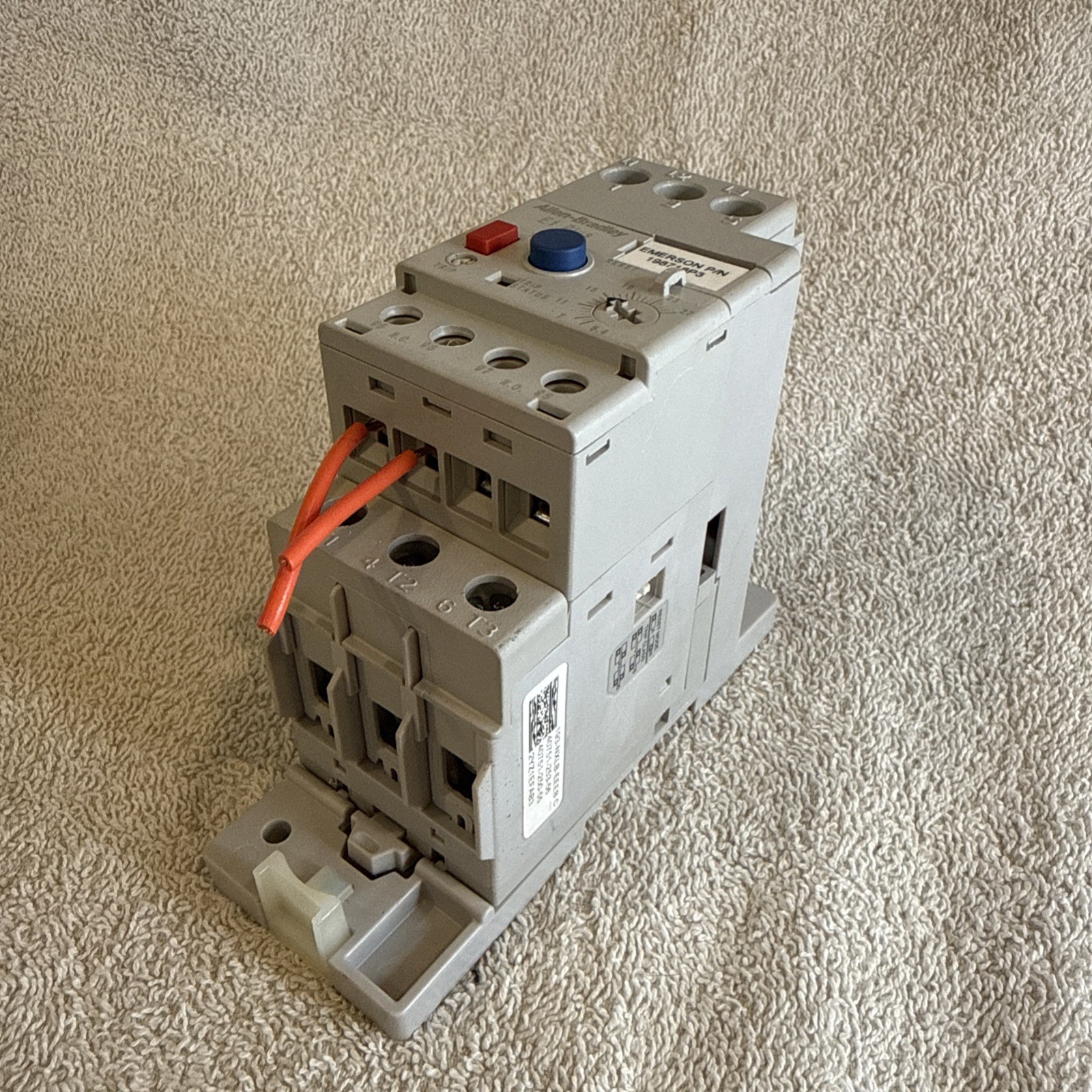 Used Allen-Bradley E1 Plus Solid Starter Overload 193-NXLB-EEDB w/ Used Allen-Bradley E1 Plus Solid Starter Overload 193-NXLB-EEDB w/