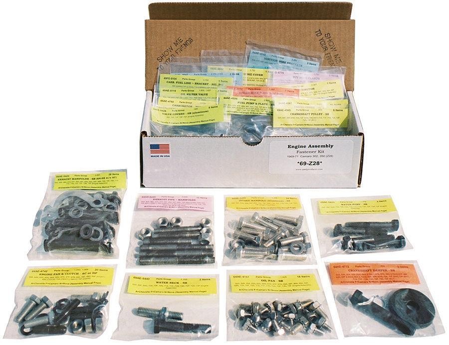 1964 1965 Pontiac GTO Convertible Master Interior Screw Kit AMK 64TN-CV