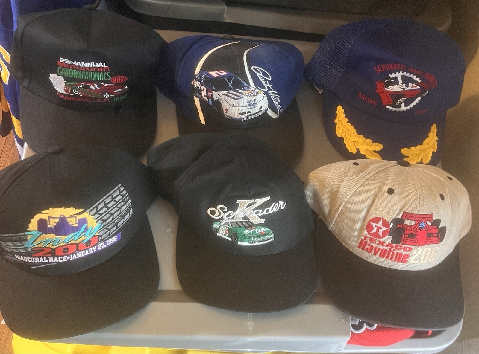 6 vintage nascar snapback hat bundle car made in usa disney nhra eggs rusty f1 6 vintage nascar snapback hat bundle car made in usa disney nhra eggs rusty f1