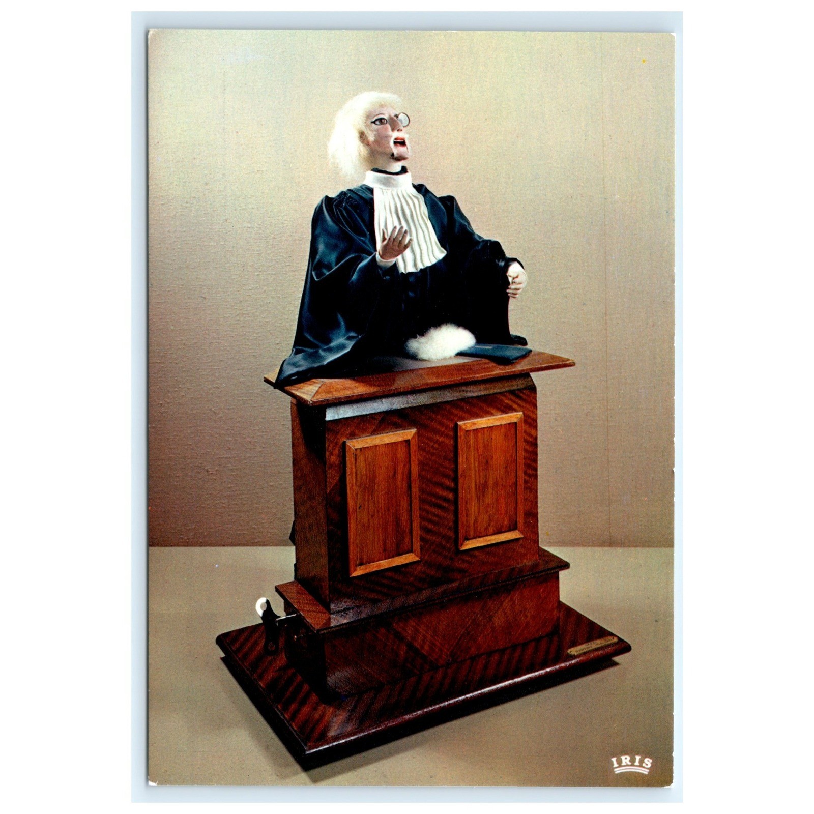 Postcard Lawyer Historical Automation Mechanical by H. Phalibois in Paris 1900