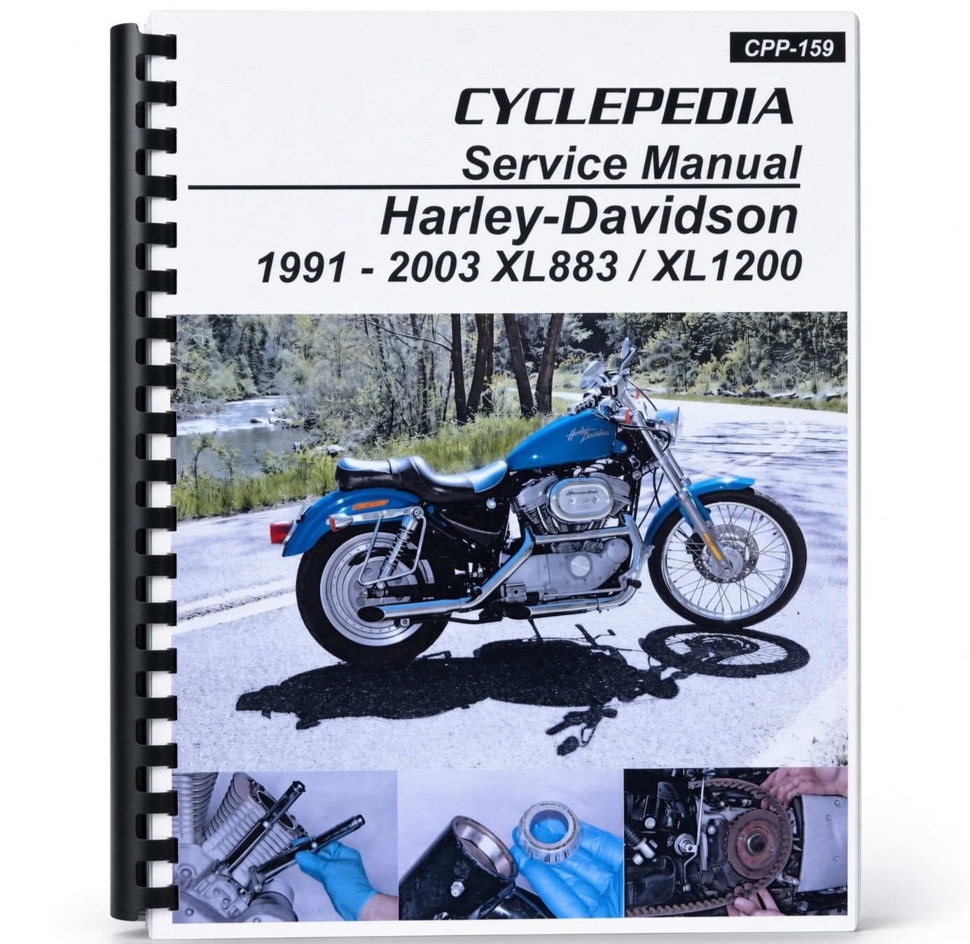 1991-2003 Harley Davidson Sportster XL 883 1200 SERVICE & REPAIR MANUAL