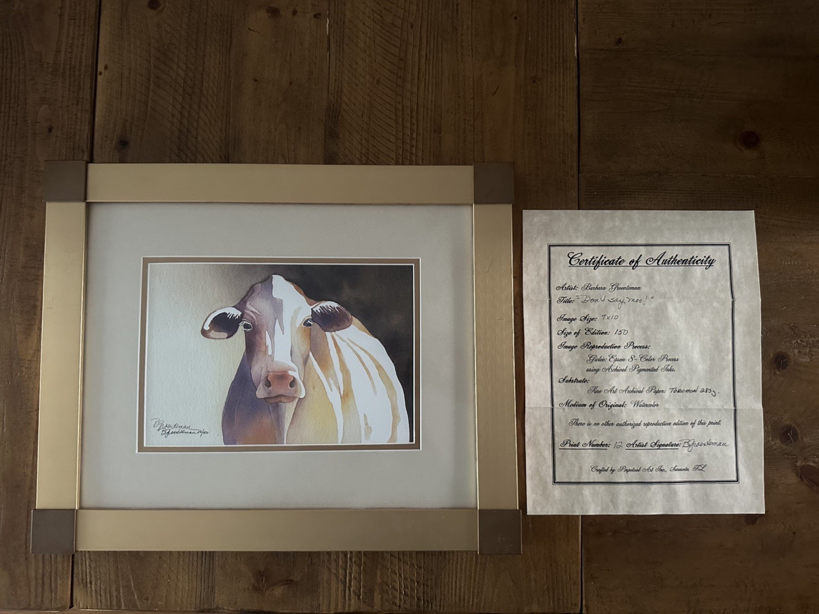 Don’t Say MOO - By Barbara Groenteman Don’t Say MOO - By Barbara Groenteman