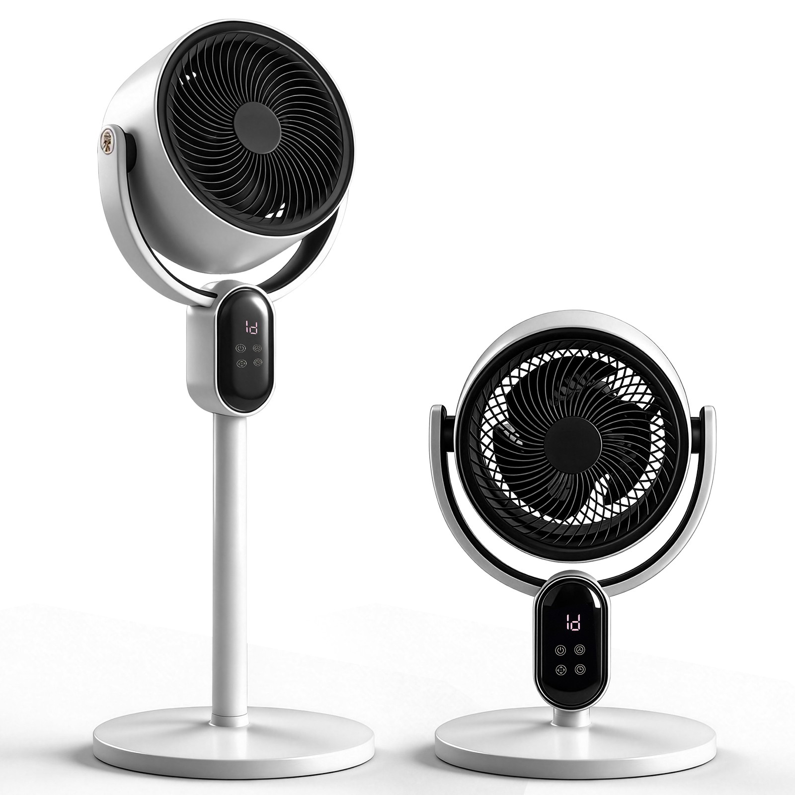 120° Oscillating Standing Fan, 33 inch 2-in-1 Air Circulator W/Remote, 3 Speeds 120° Oscillating Standing Fan, 33 inch 2-in-1 Air Circulator W/Remote, 3 Speeds