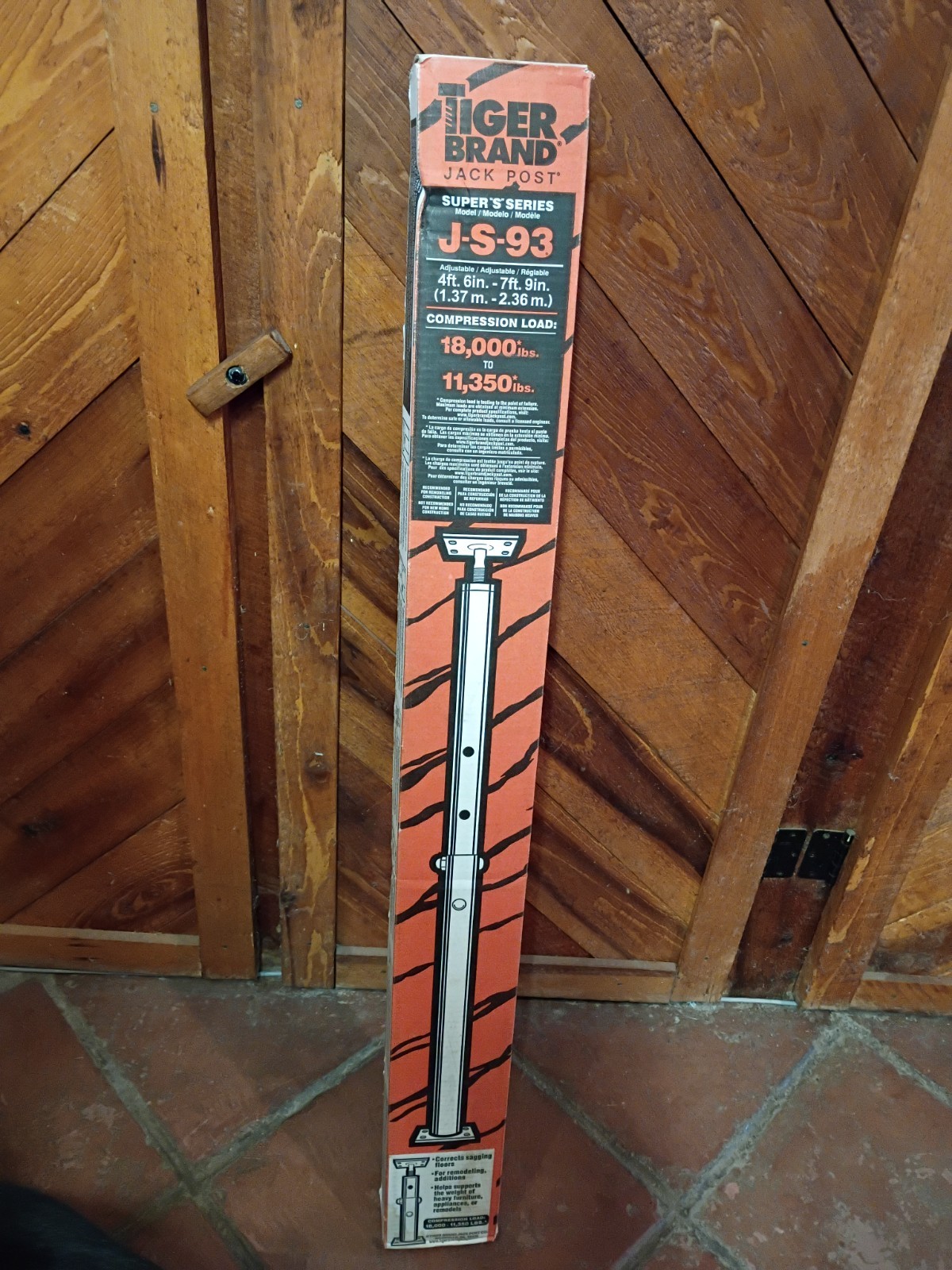Tiger Brand Adjustable Jack Post (JS-93) Tiger Brand Adjustable Jack Post (JS-93)