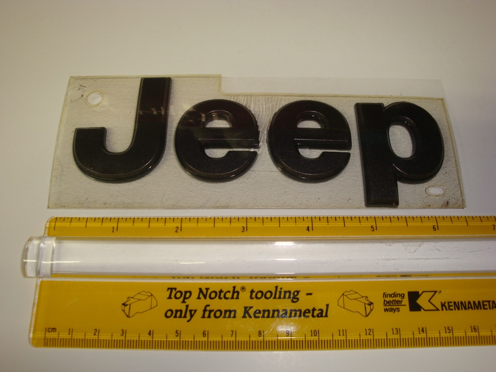 Jeep emblem badge Hood Emblem 2011 -2018 Granite Gray/ Black oem Jeep emblem badge Hood Emblem 2011 -2018 Granite Gray/ Black oem