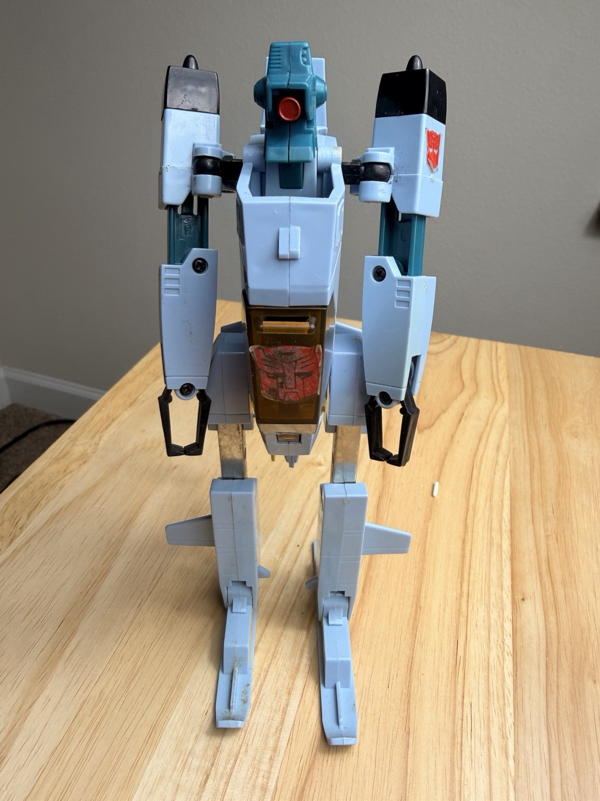 Vintage 1984 Bandai Dorvack Ovelon Gazzette Helicopter Figure Hasbro G1
