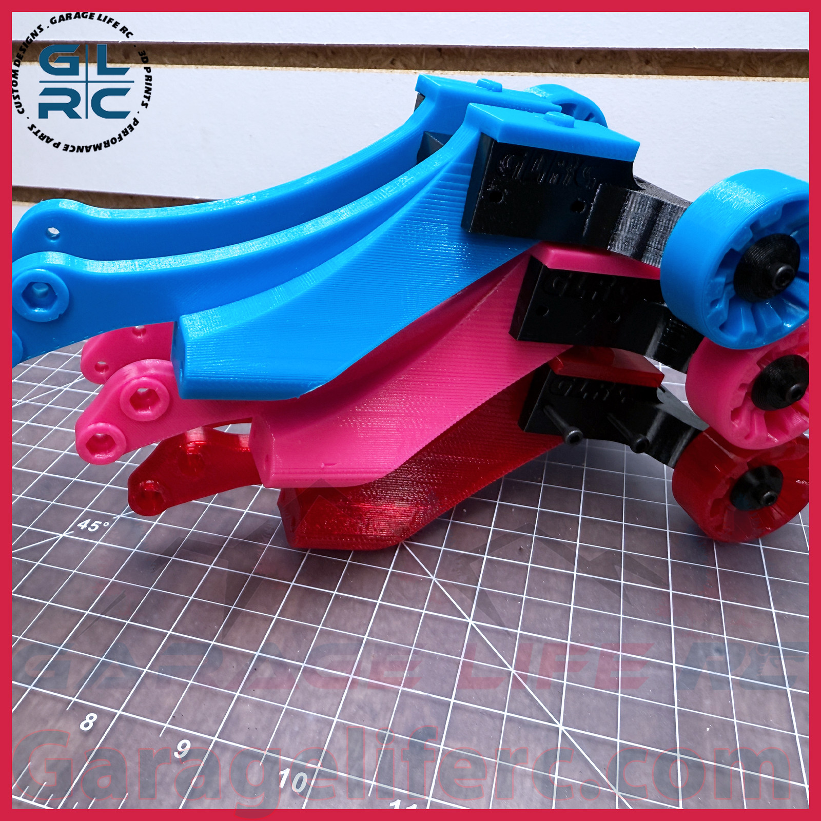 Arrma Kraton V6 Flexible Wing Mount and Wheelie Bar