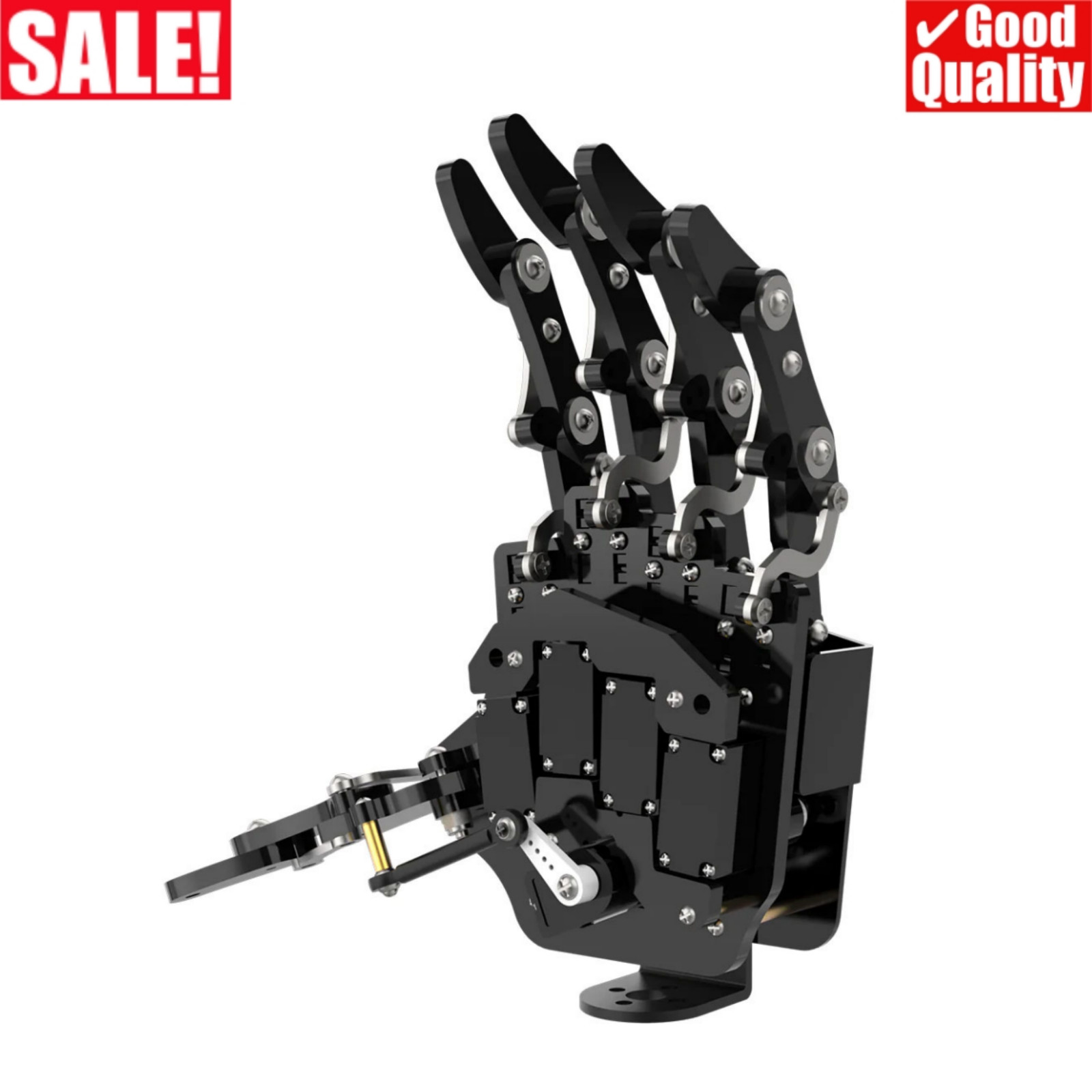 Hiwonder uHand2.0 Bionic Robotic Hand (Left Hand) w/ Independent Finger Movement
