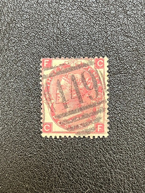 Great Britain 1865 Queen Victoria #94 Used 9X272 Great Britain 1865 Queen Victoria #94 Used 9X272