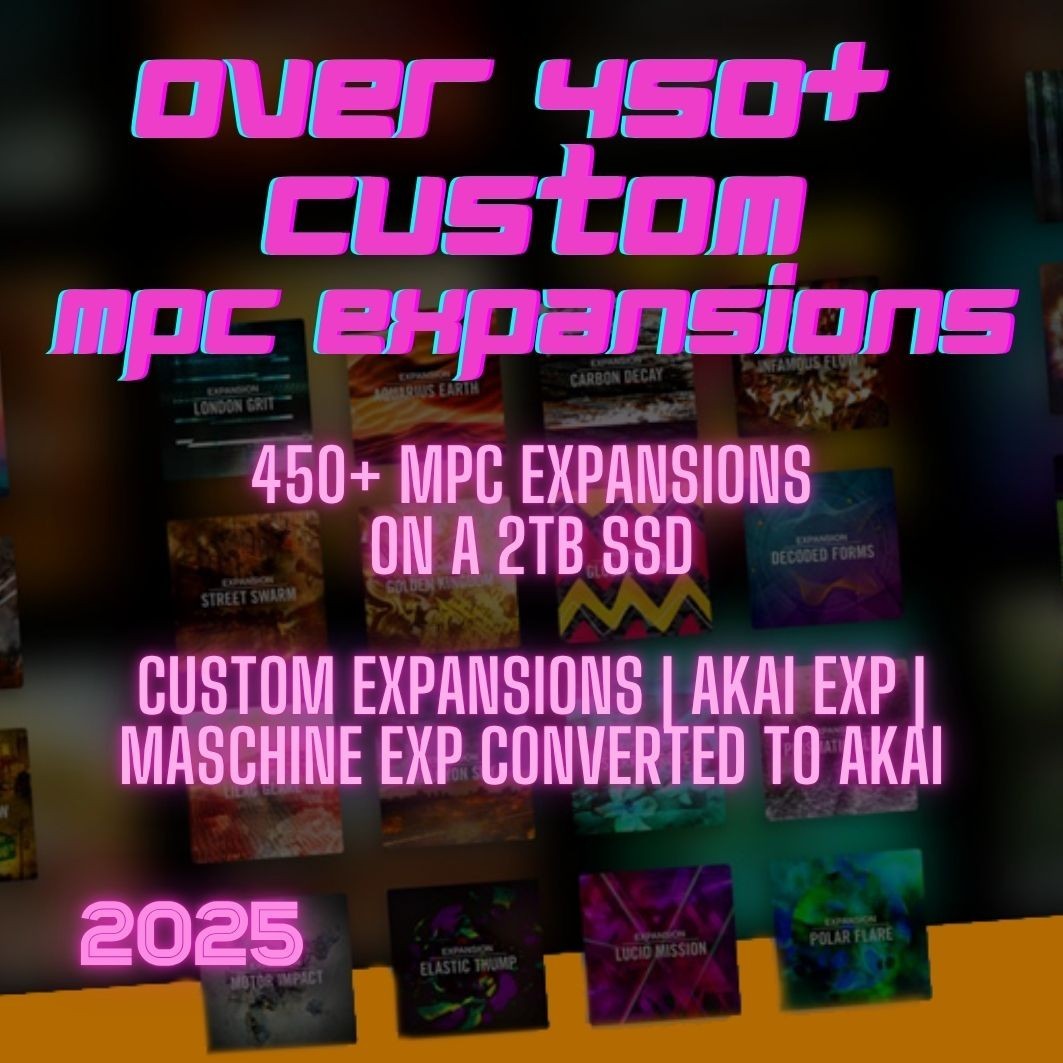 Get it while you can Over 450+ Custom MPC Expansions on an SSD Get it while you can Over 450+ Custom MPC Expansions on an SSD