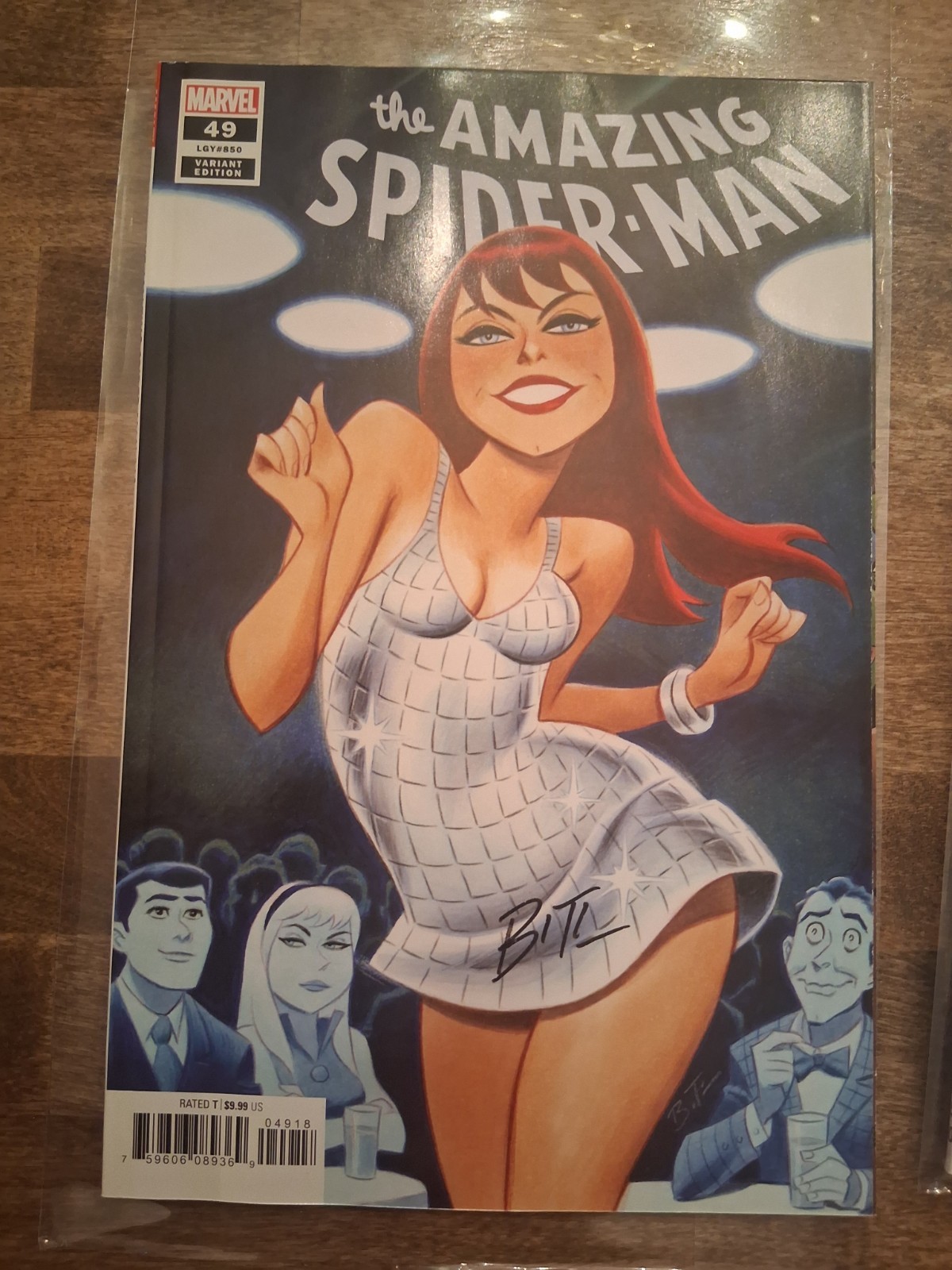 AMAZING SPIDER-MAN #49 (#850)(BRUCE TIMM VARIANT) (2020) SIGNED NM Marvel Comics AMAZING SPIDER-MAN #49 (#850)(BRUCE TIMM VARIANT) (2020) SIGNED NM Marvel Comics