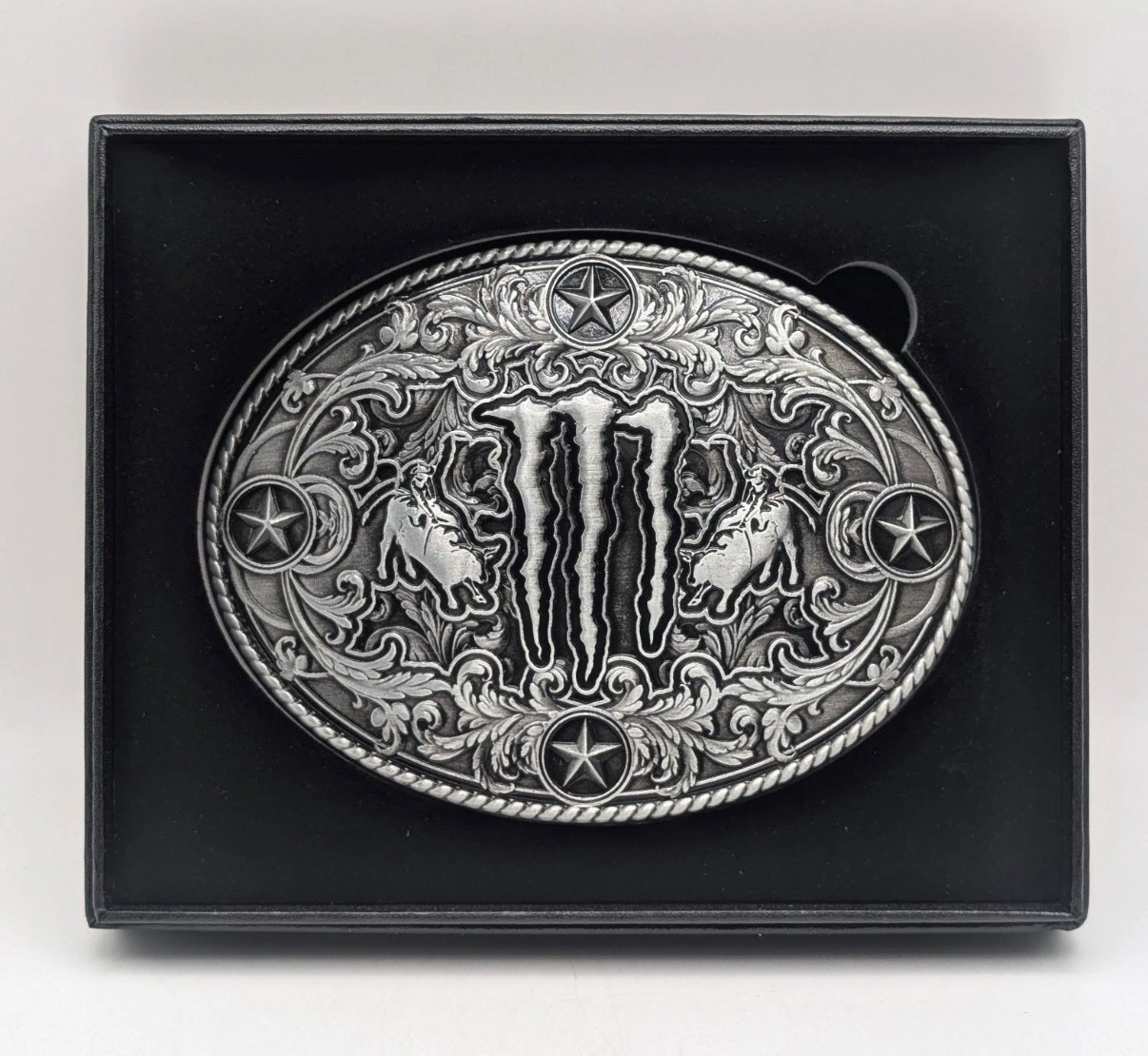 NEW Monster Energy Belt Buckle 2026 Morgan Wallen Alloy Steel In Box Rodeo Promo NEW Monster Energy Belt Buckle 2026 Morgan Wallen Alloy Steel In Box Rodeo Promo