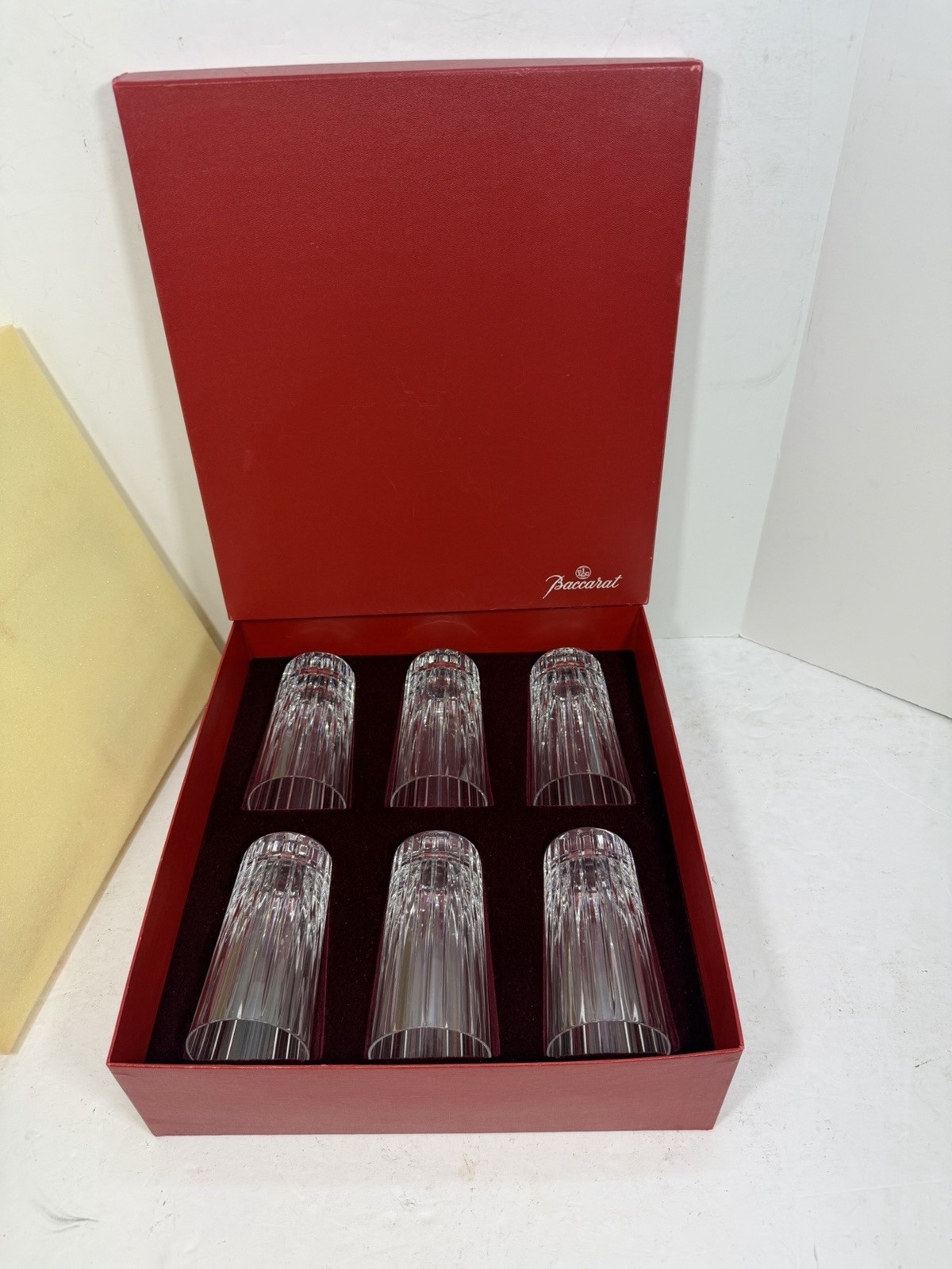 Vintage Baccarat Harmonie Highball Glasses Set Of 6 Crystal 5.5” Tall Vintage Baccarat Harmonie Highball Glasses Set Of 6 Crystal 5.5” Tall