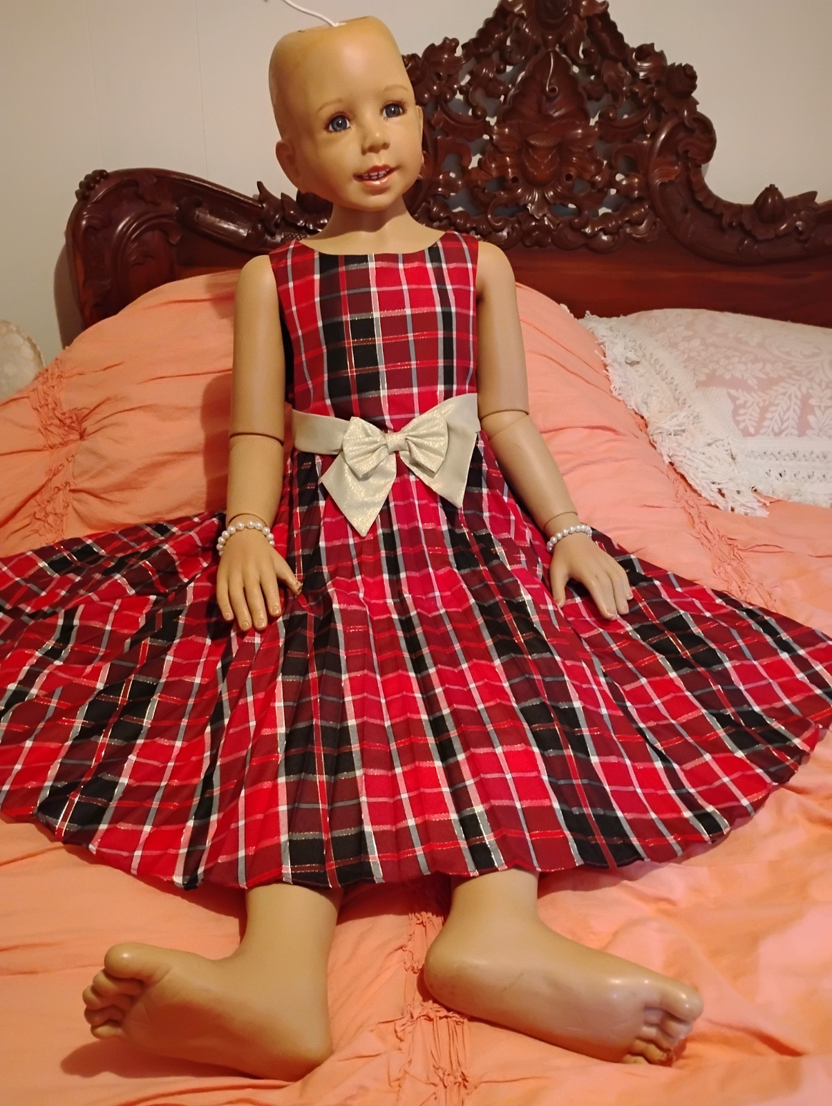 Girl doll with teeth 45\ Girl doll with teeth 45\