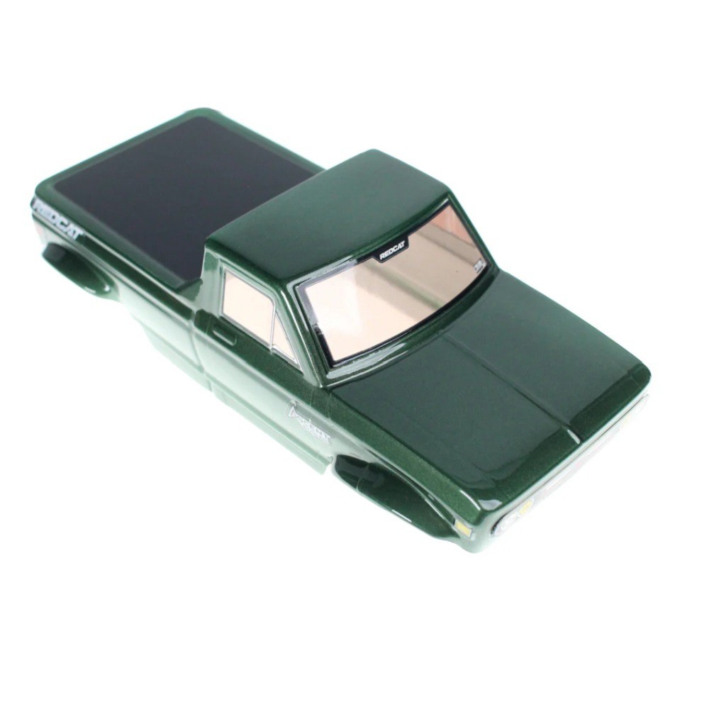 Redcat Racing Ascent 18 Crawler Body Green 1/18 Scale RC Truck Replacement Shell