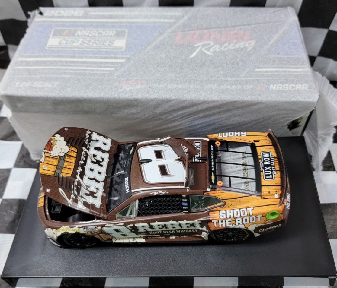 Kyle Busch #8 REBEL BOURBON ROOT BEER *2026* Chervolet ZL1 1:24 CX82623RBSKB