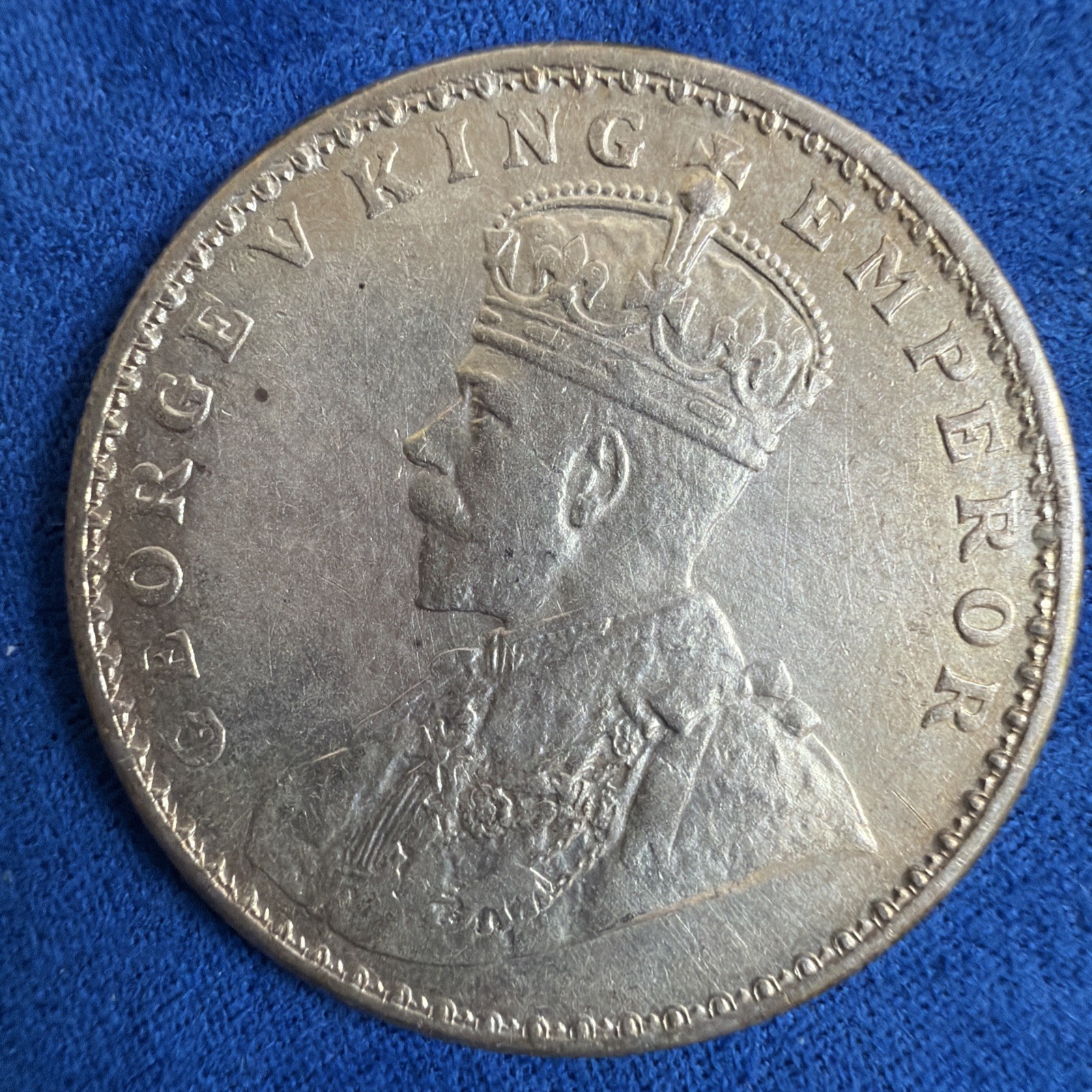 1 - 1918 1 RUPEE - .917 - GEORGE V - BRITISH INDIA - HIGH GRADE 1 - 1918 1 RUPEE - .917 - GEORGE V - BRITISH INDIA - HIGH GRADE